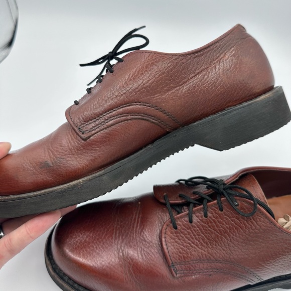 Original Chippewa Mahogany Brown Oxford Shoes - Picture 7 of 10